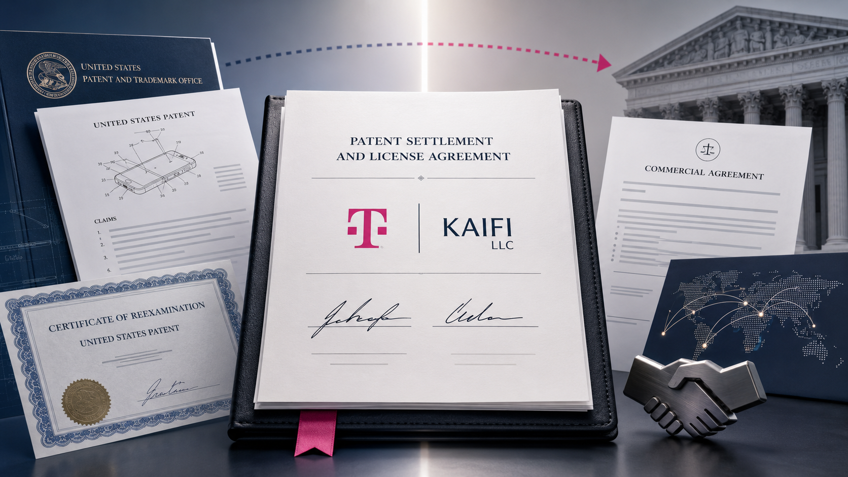 T-Mobile v. KAIFI patent settlement dispute over Federal Circuit jurisdiction